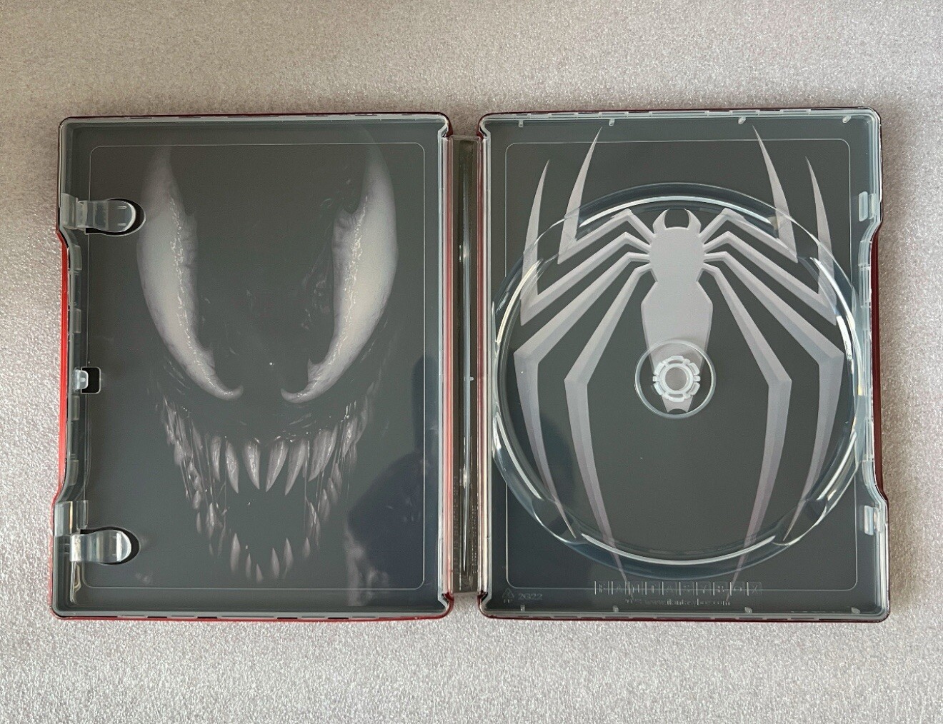 Spider – man 2 V2 Custom made G2 Steelbook Case For PS4/PS5/Xbox (No Game) New