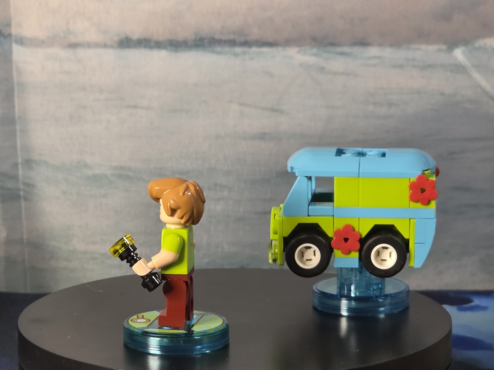 Lego Dimensions Scooby Doo Shaggy Figure And Mystery Machine Van