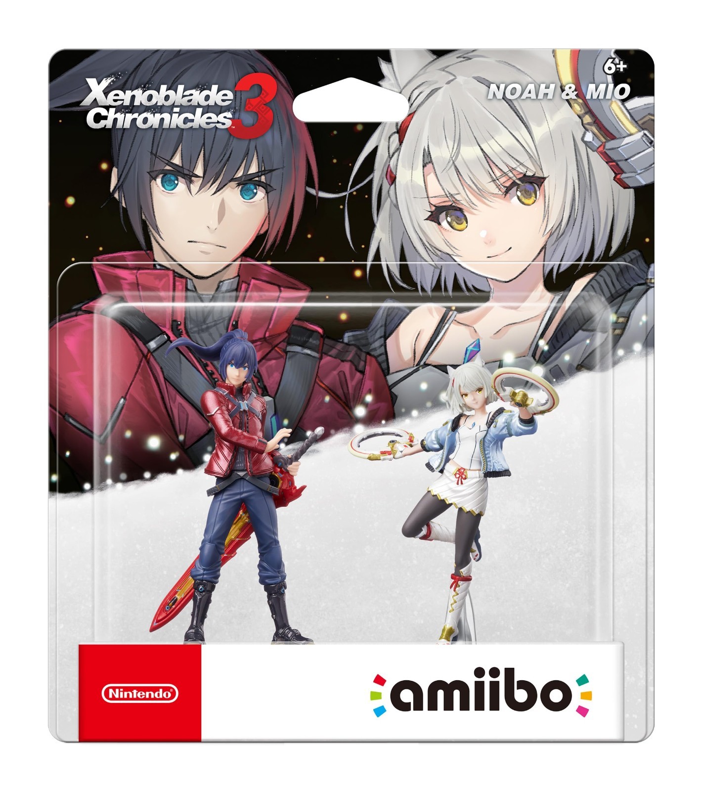 Xenoblade Chronicles 3 – Noah & Mio – Nintendo Amiibo – BRAND NEW/SEALED