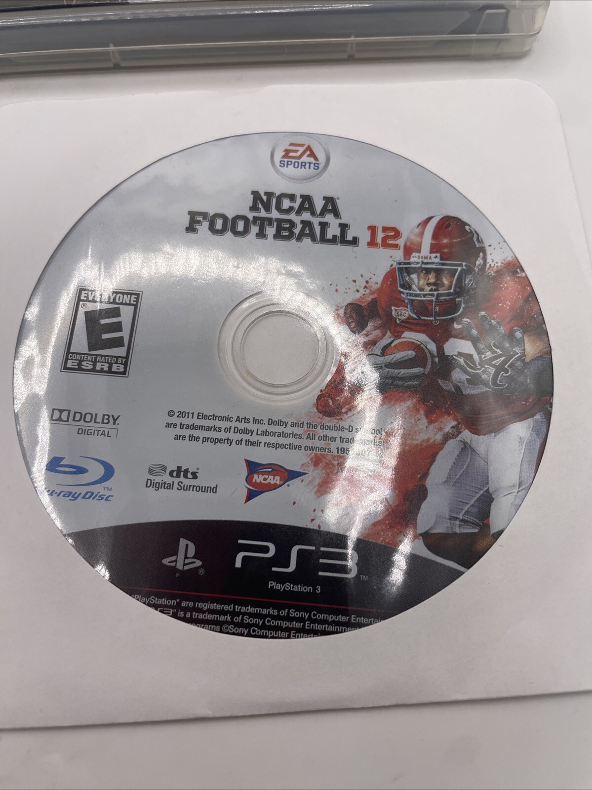 PS3 Lot Of 6- Madden 12,25/NCAA Football 10,12/Brazil Soccer 2014 & Sports Champ