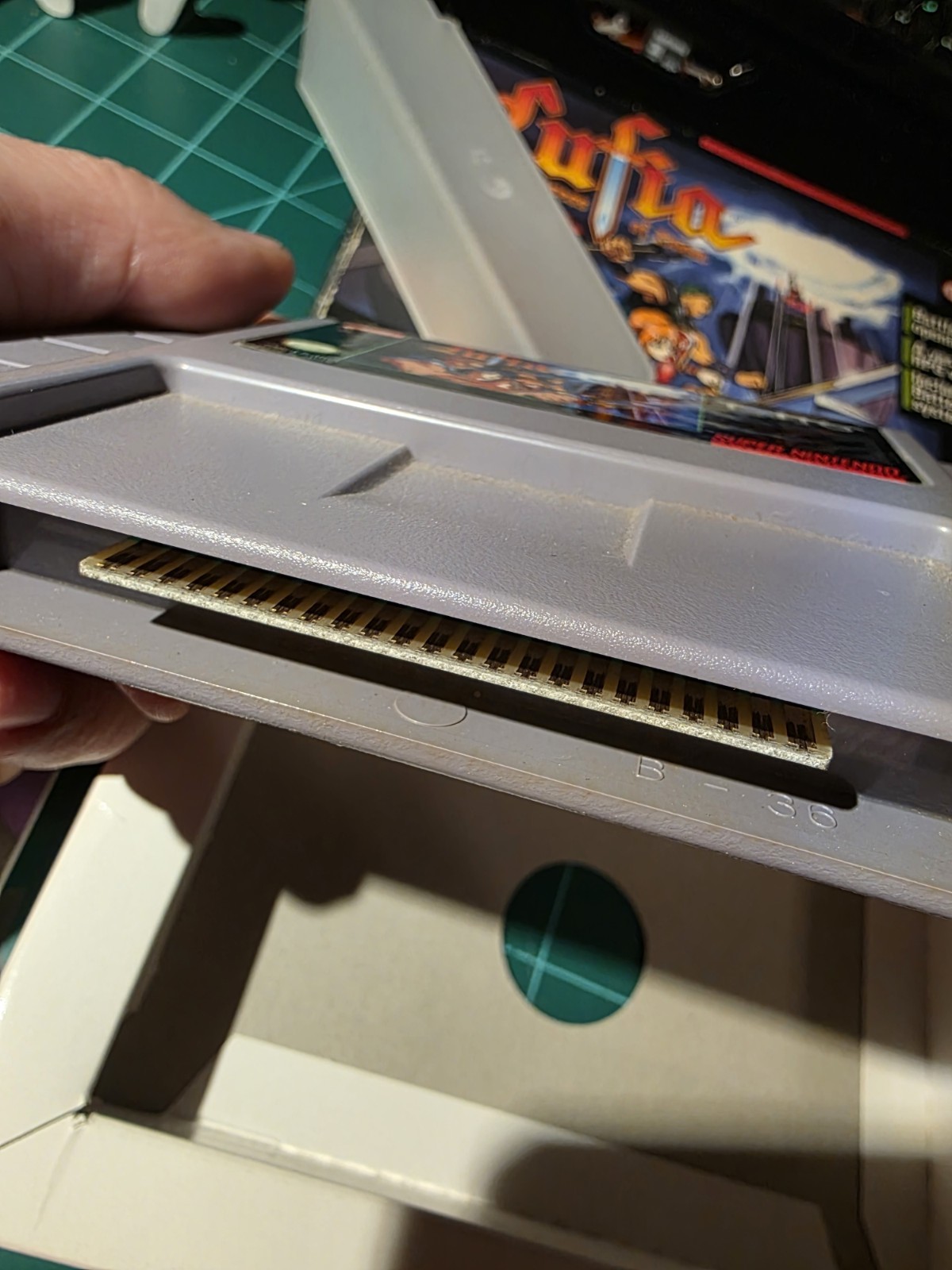 Lufia & the Fortress of Doom Nintendo SNES Boxed WORKS SEE PICS!!! No Man Or Map