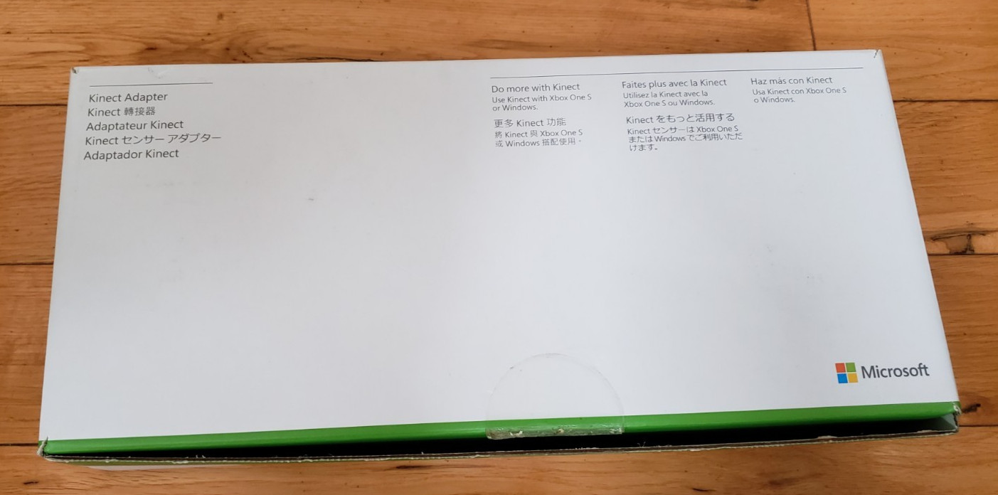 Microsoft Xbox One Kinect w/ Adapter 1637 for Xbox One S & PC Windows IOB TESTED