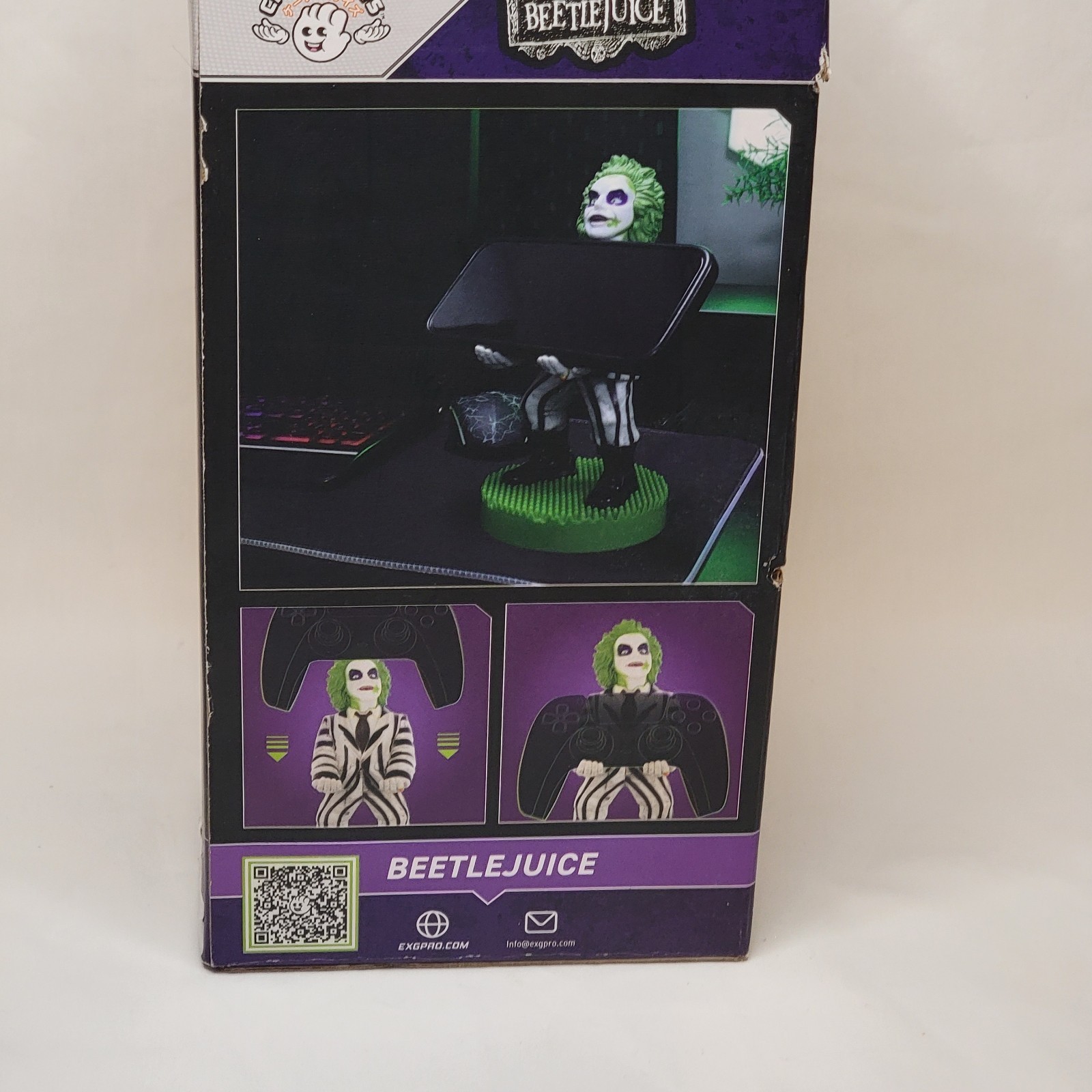 Beetlejuice Smart Phone and Game Controller Holder by Cable Guys – New