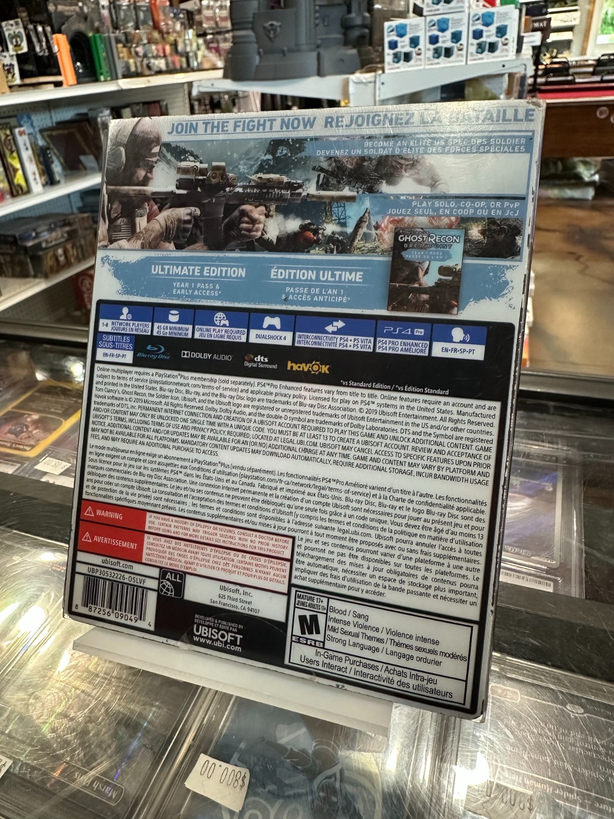 Ghost Recon Breakpoint [Ultimate Edition] (Sony PlayStation 4 PS4, 2019) – CIB