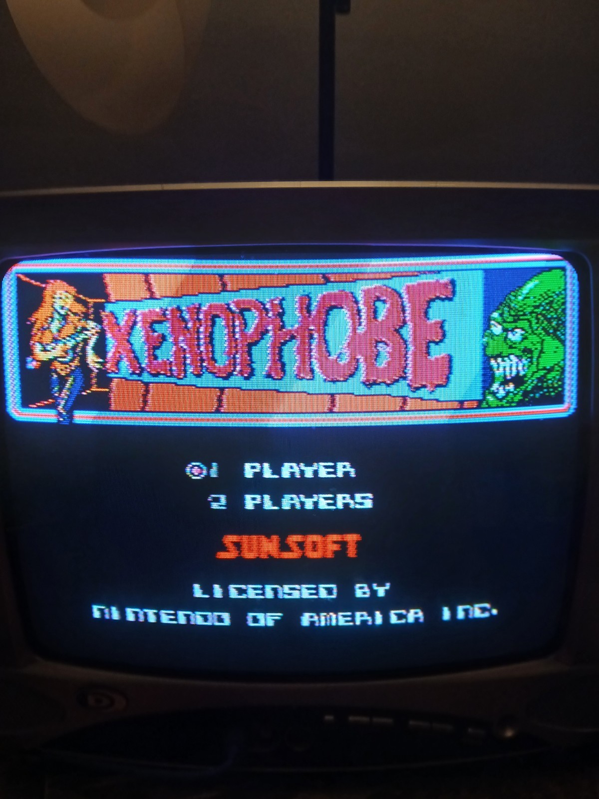 Xenophobe NES Nintendo Game Cartridge Tested Authentic Sunsoft PCB Verified