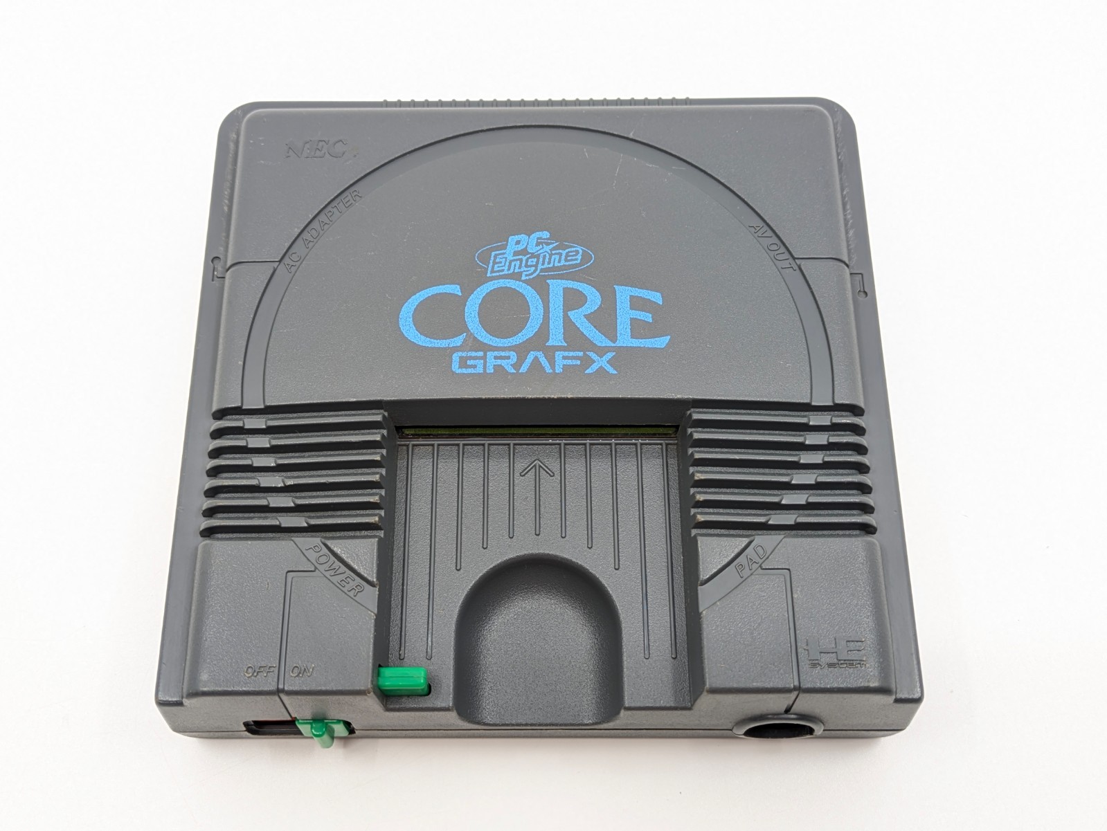 NEC PC Engine Core Grafx (PI-TG3) Tested Complete Set Controller PAD-105 AC