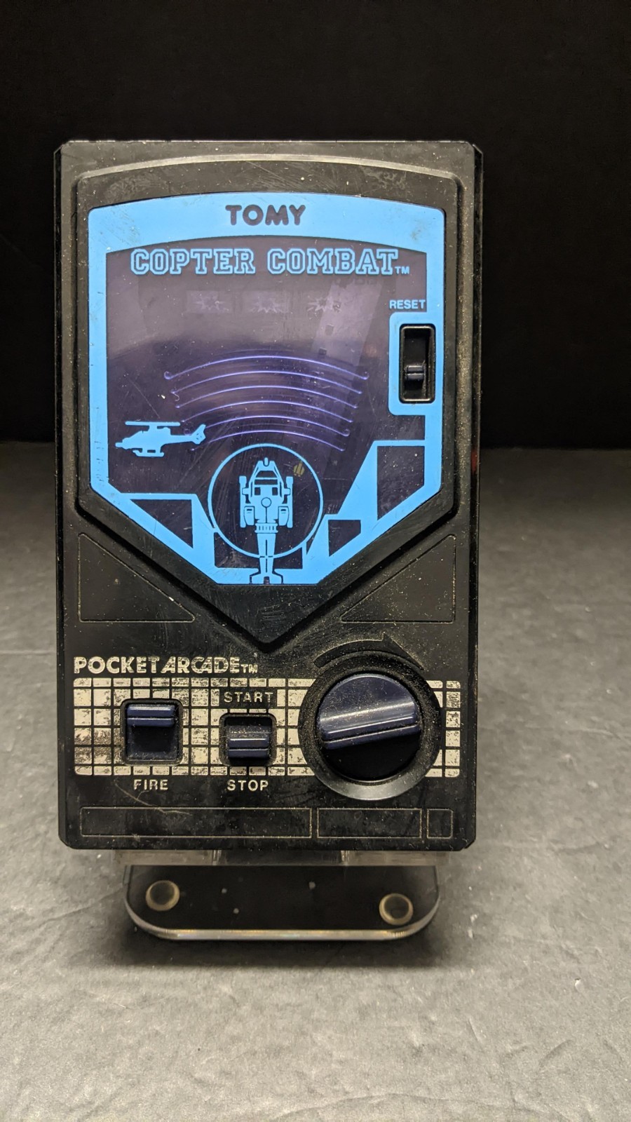 Tomy Pocket Games Copter Combat Handheld Game Tested Working