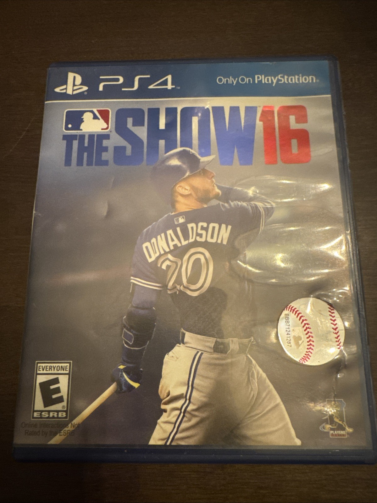 MLB: The Show 16 (Sony PlayStation 4, 2016)