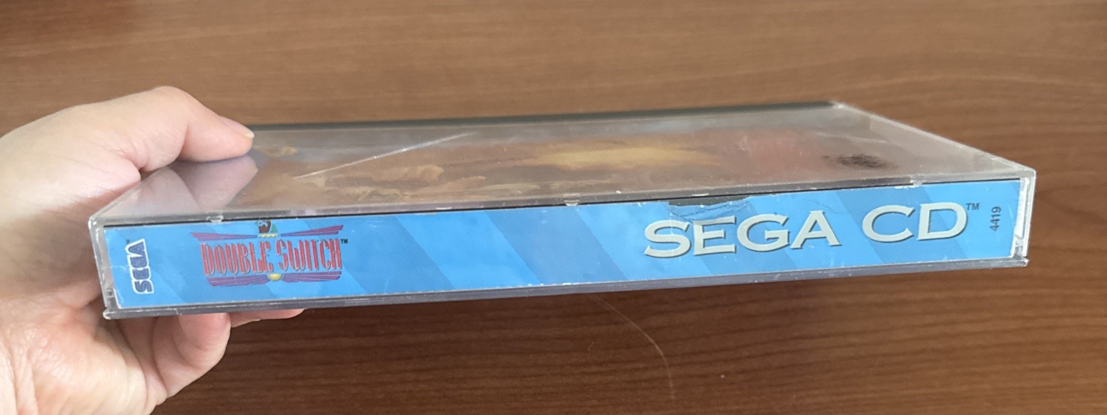 Double Switch (Sega CD, 1993) Complete Game Case Manual Registration