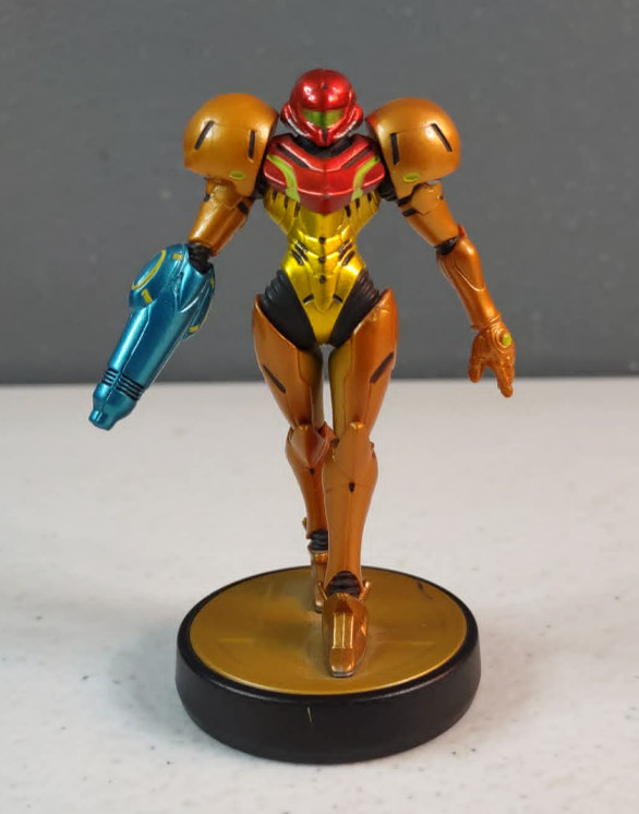 Nintendo Amiibo Metroid Samus Figure Super Smash Bros