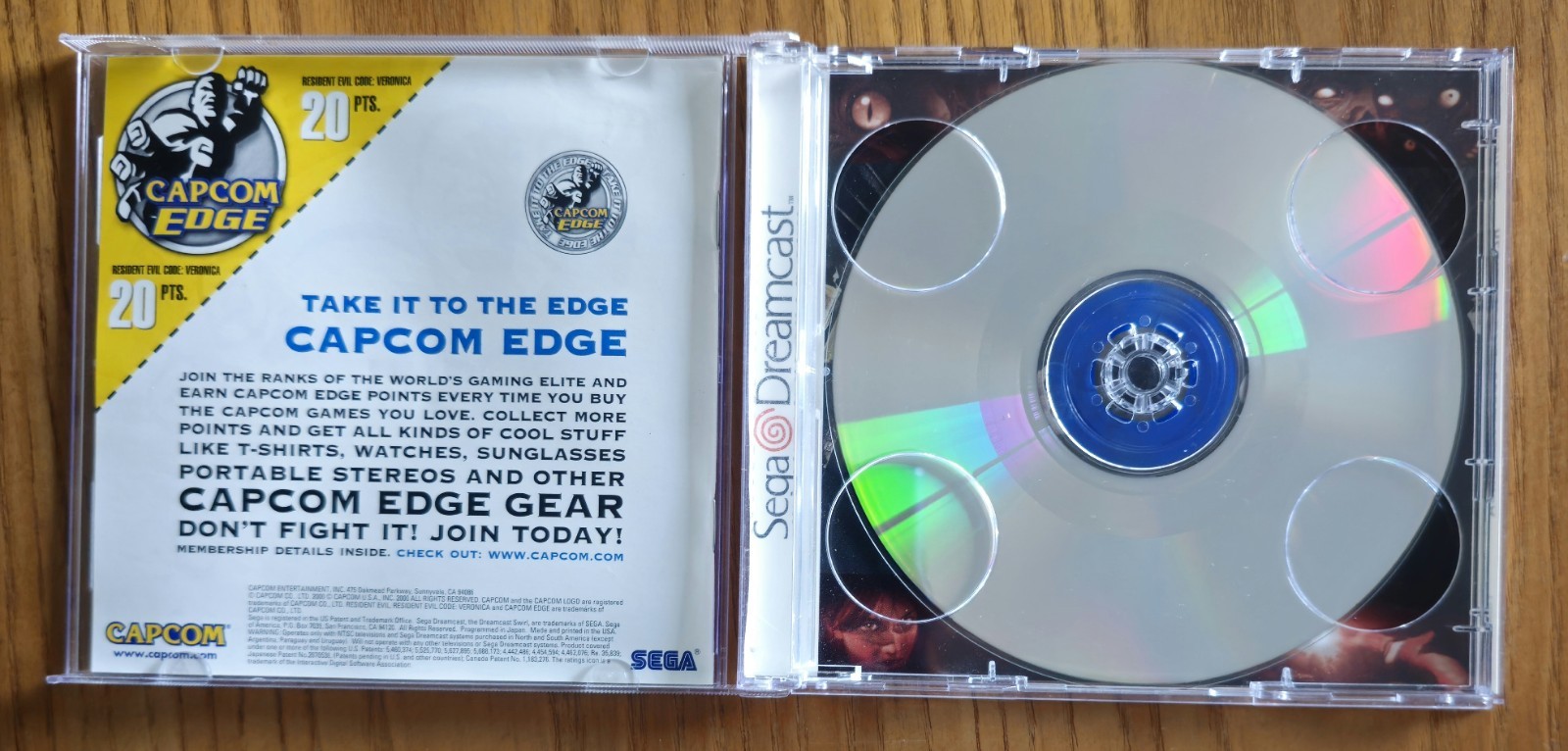 Resident Evil: Code Veronica (2000) Sega Dreamcast. CD No 2