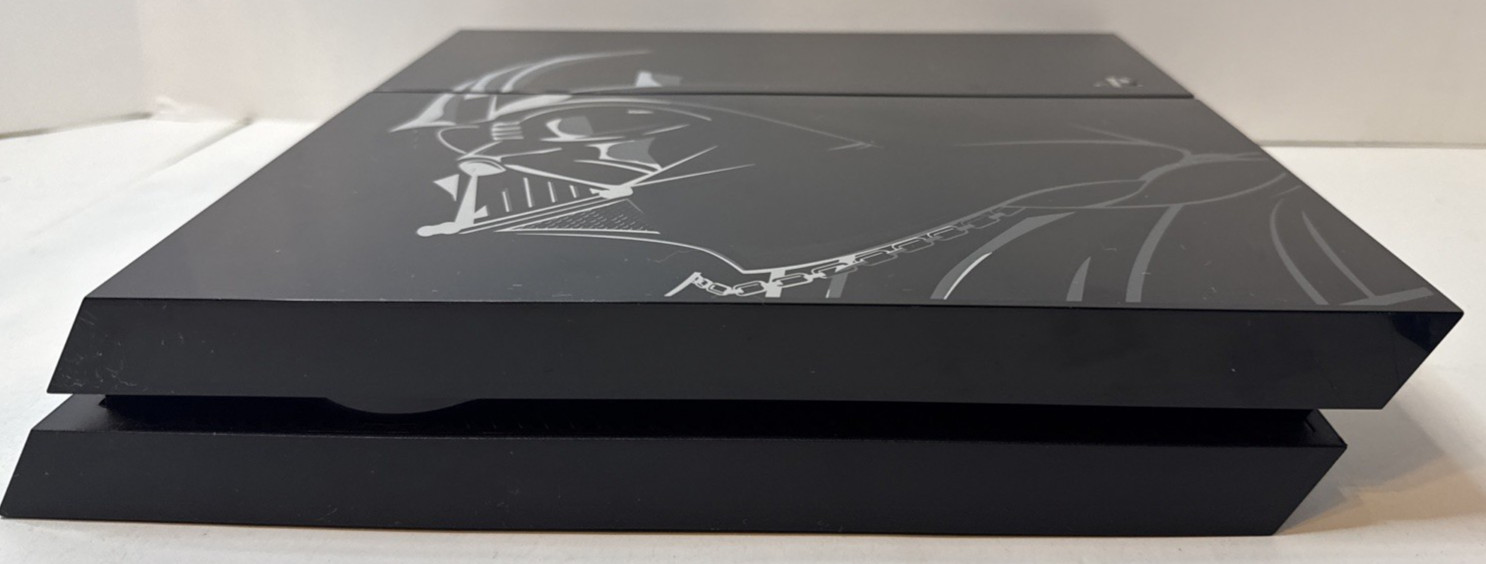 Star Wars Darth Vader PS4 Playstation 4 Console W/Matching Controller & Games