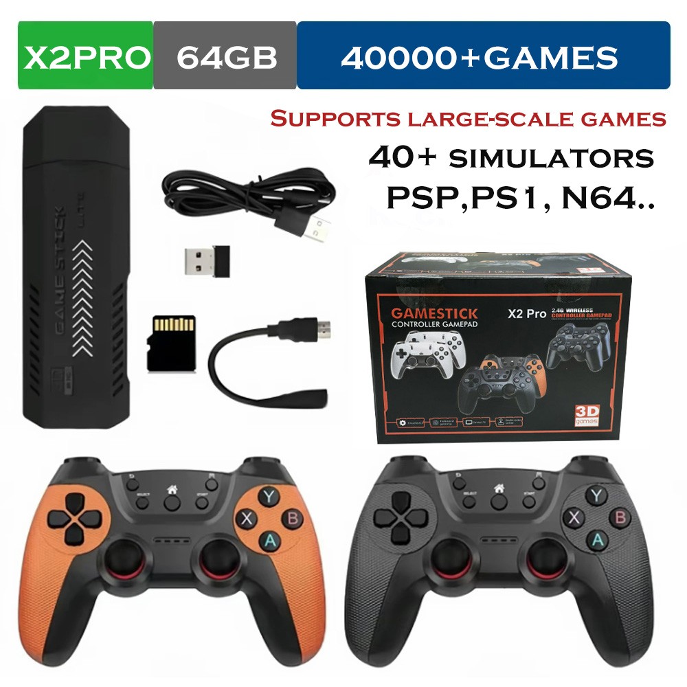 Video Game Console Features Over 50,000 Built-in Retro Video Games
