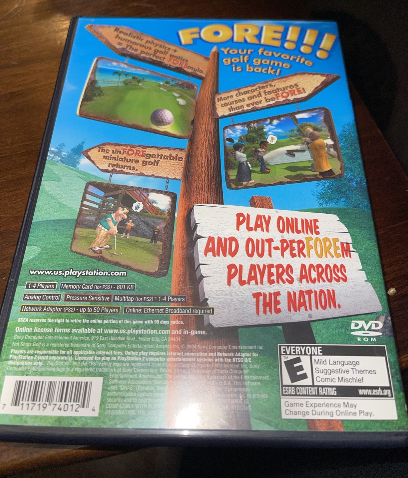 Hot Shots Golf: Fore – PS2 – CIB