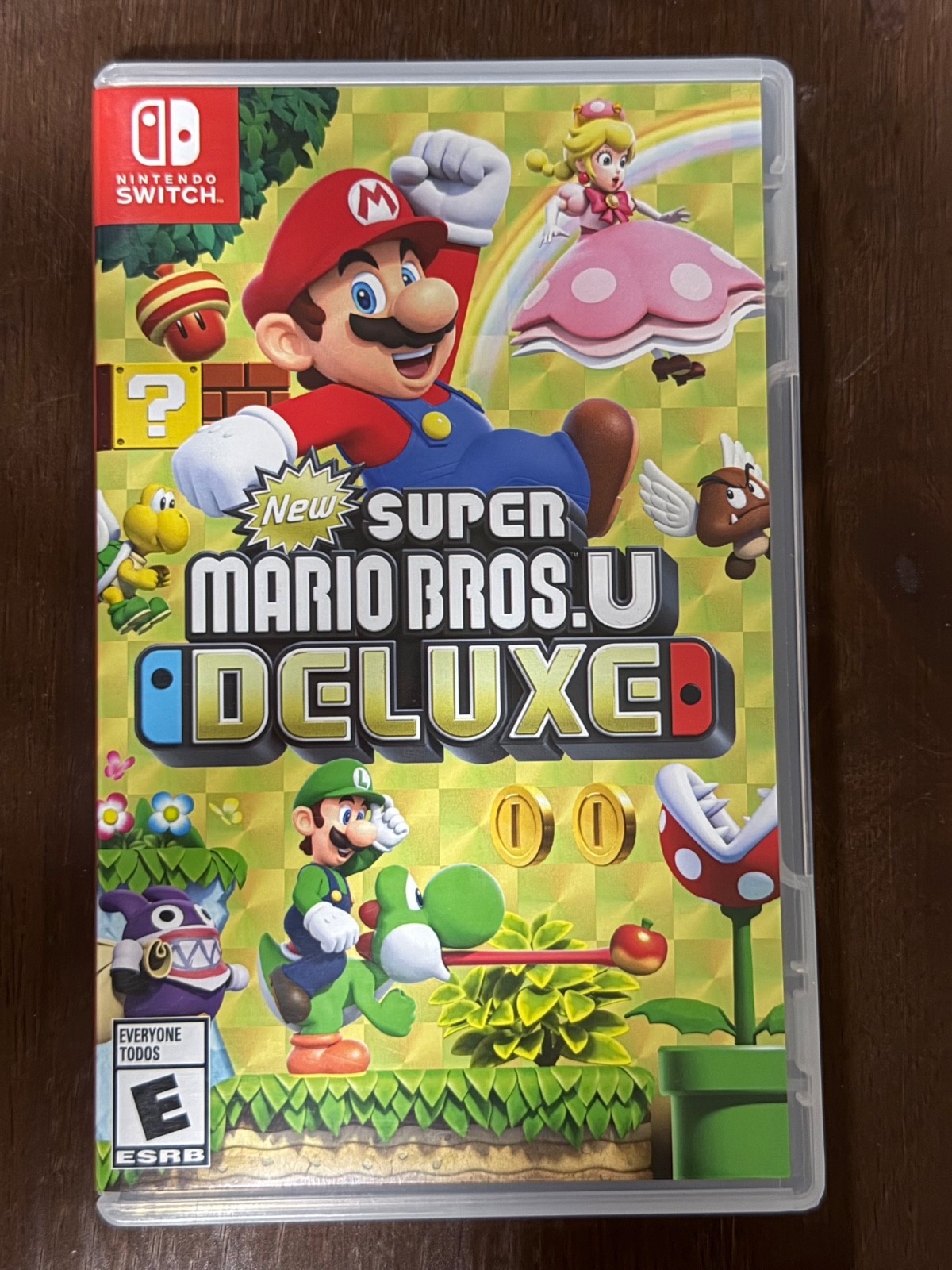 New Super Mario Bros U Deluxe (Nintendo Switch, 2019) Excellent Condition