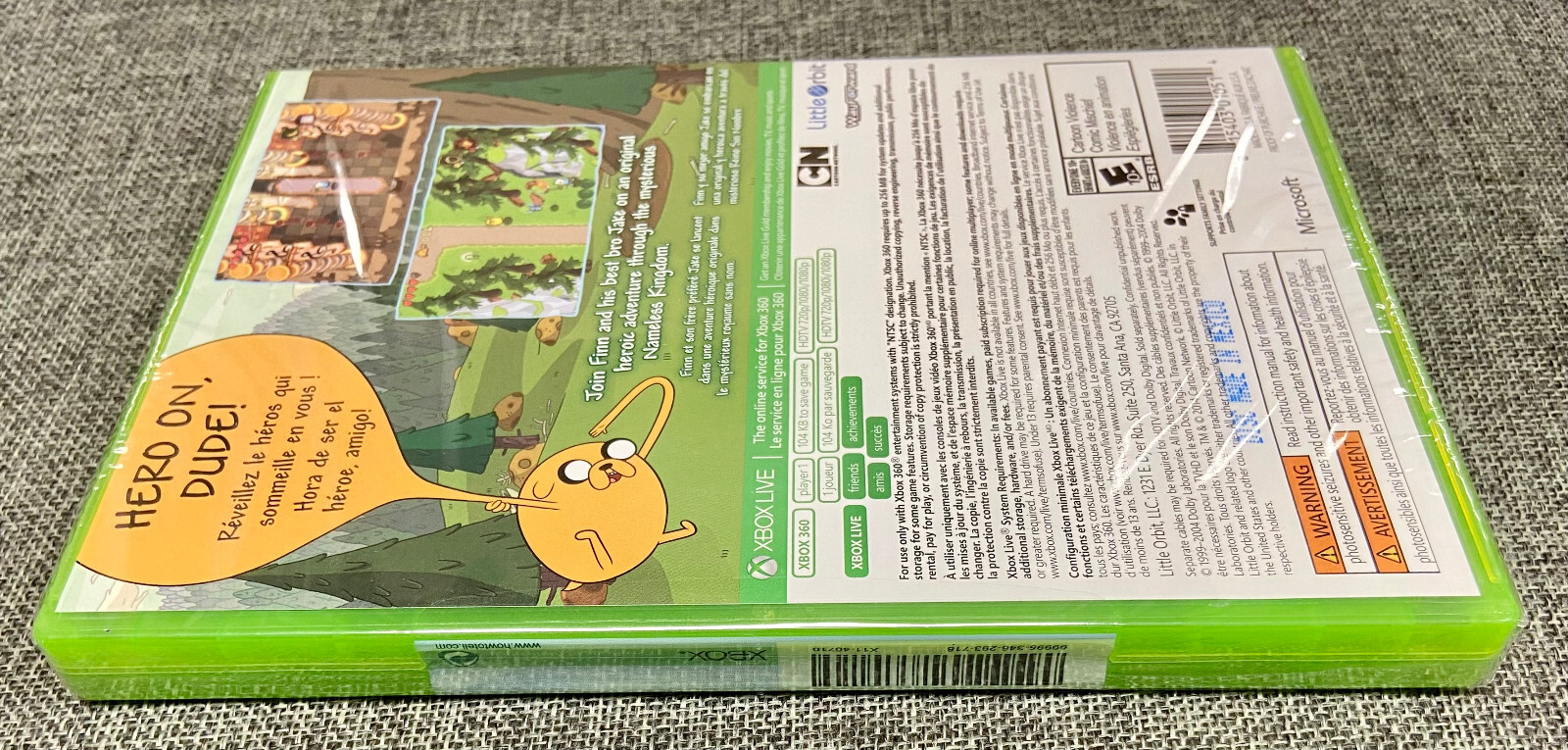 Adventure Time Explore the Dungeon Because I Don’t Know (2013) Xbox360 BRAND NEW