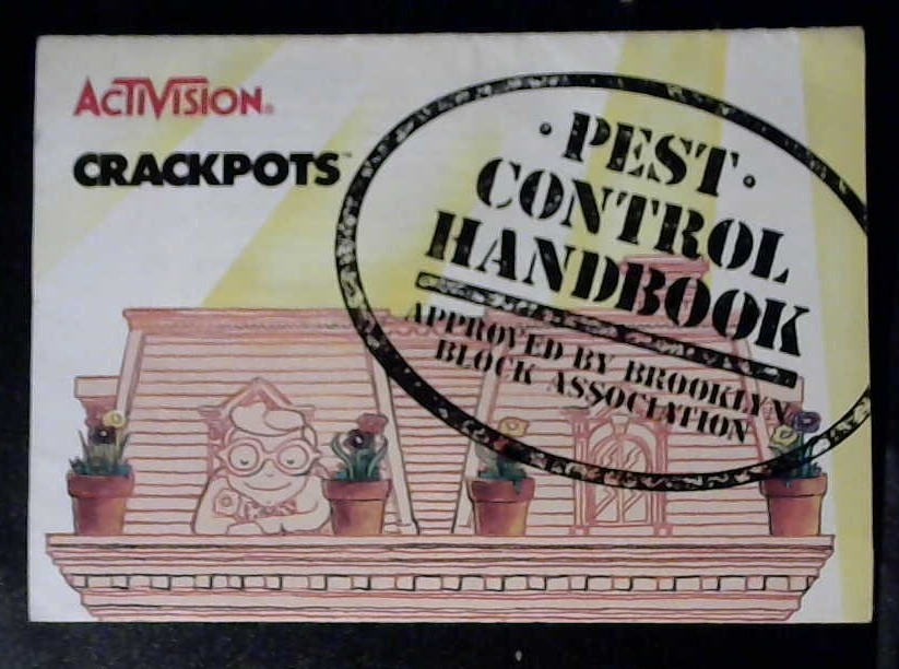 Crackpots (Atari 2600, 1983) CART UNTESTED, Manual Included