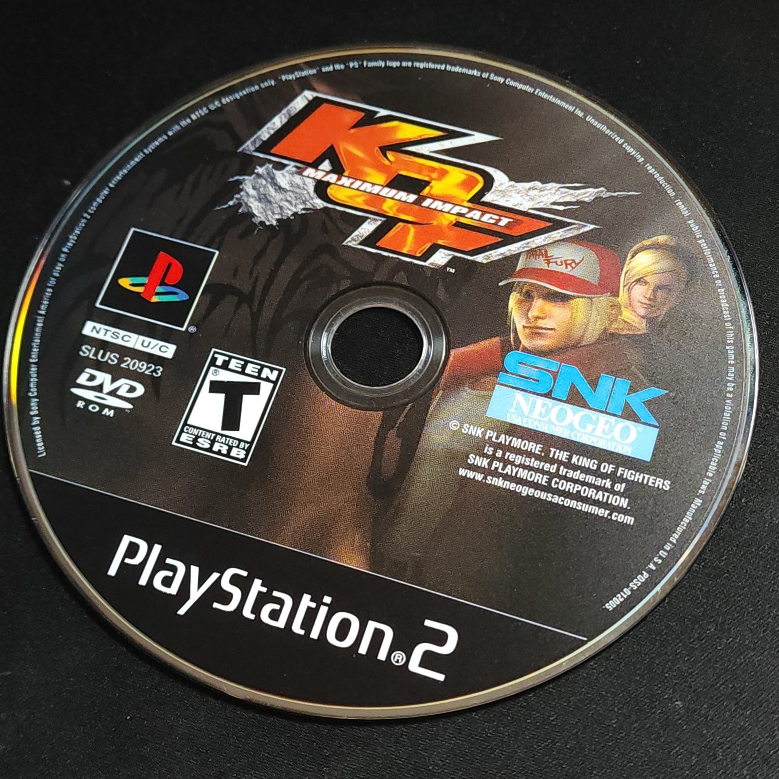 KOF Maximum Impact PS2 CIB NTSC-U/C Tested Authentic
