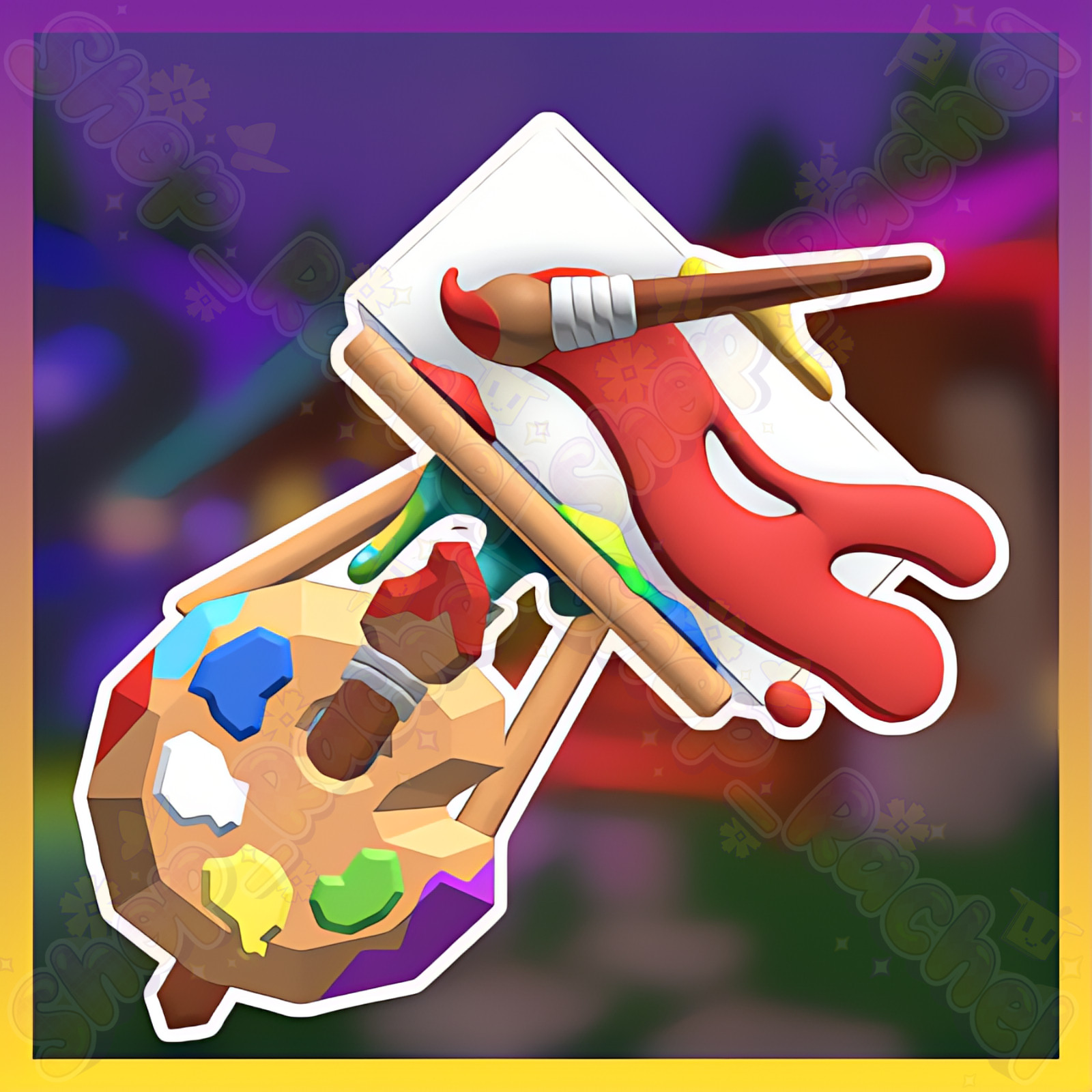 🎨 Paint Canvas Set – Flee the Facility (FTF) 🎨