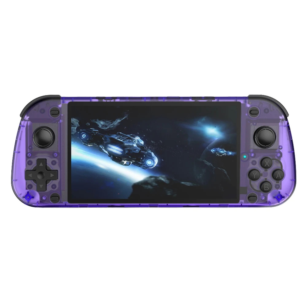 New R50S Retro Handheld Game Console 5.1 Inch Large Screen Linux System 854*480