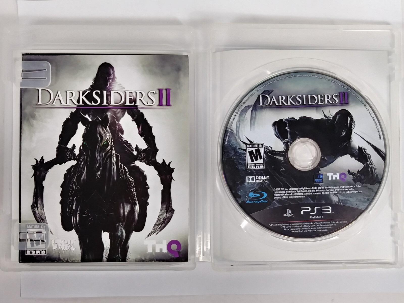 Darksiders II Limited Edition Sony PlayStation 3 2012 Hack And Slash Complete