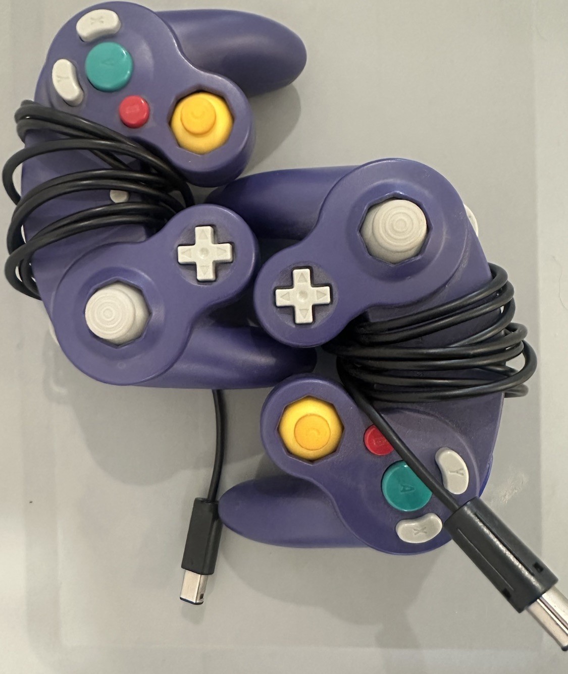 2 Unbranded Nintendo GameCube Controller Third Party