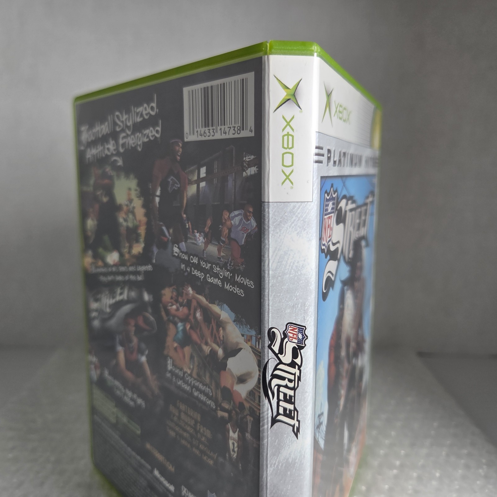 NFL Street Xbox Complete In Box CIB Tested EA Sports Big 2004 Resurfaced Platniu