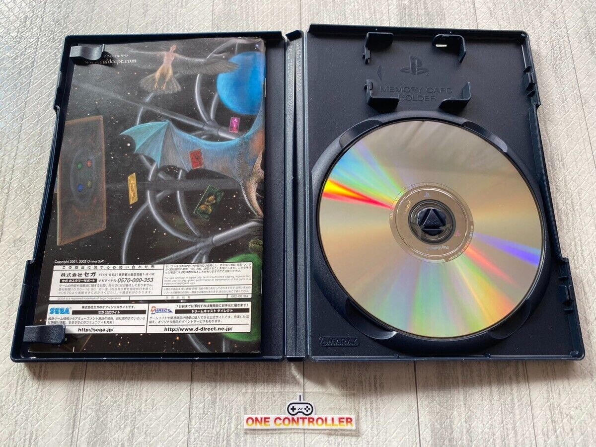 SONY PS 1 2 Kingdom Hearts ⅠⅡ & Final Mix & Culdcept ⅠⅡ 6games set