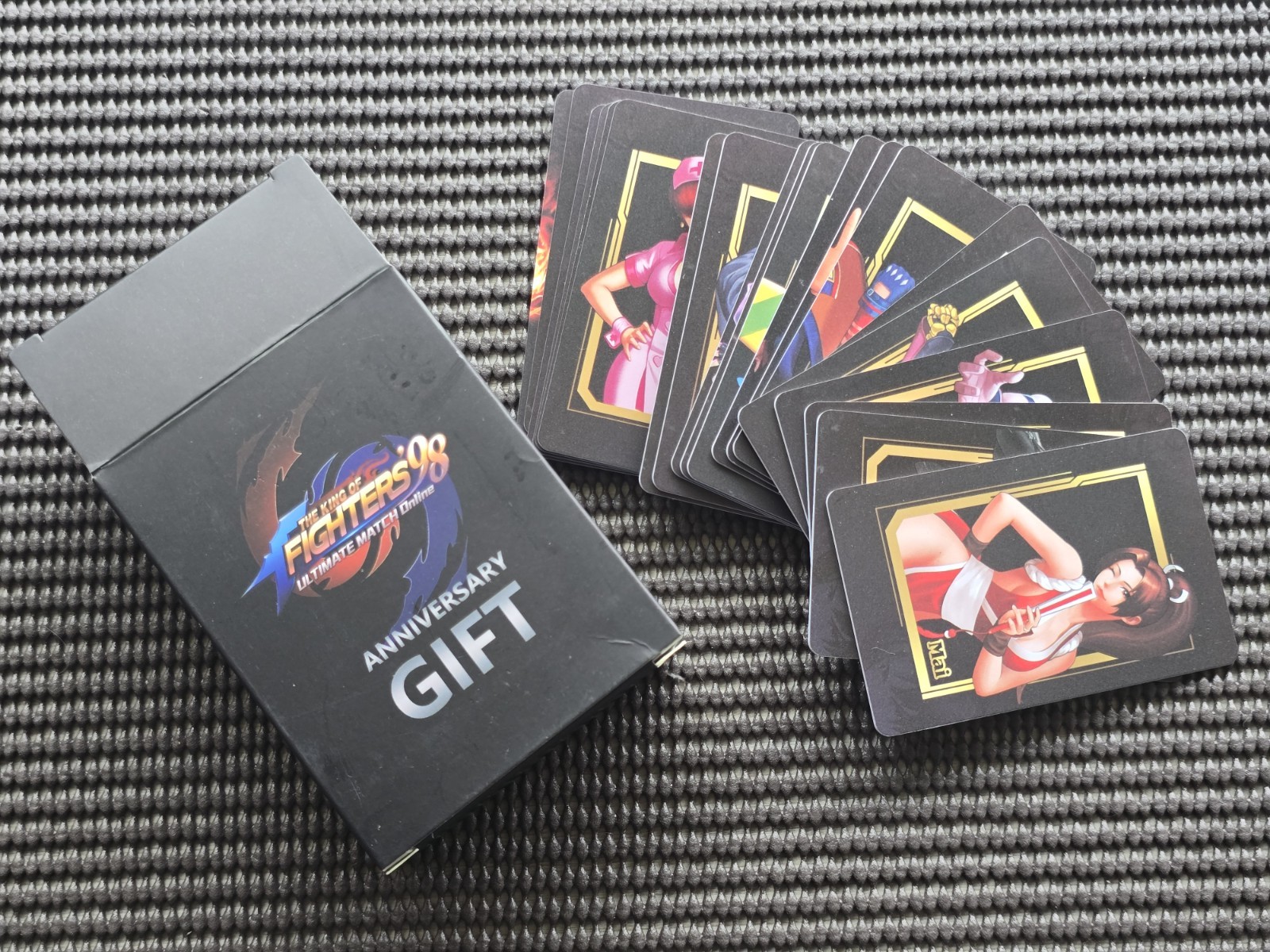 King Of Fighters 98 KOF98 UMOL Anniversary Character Card Set Rare Promo NEOGEO