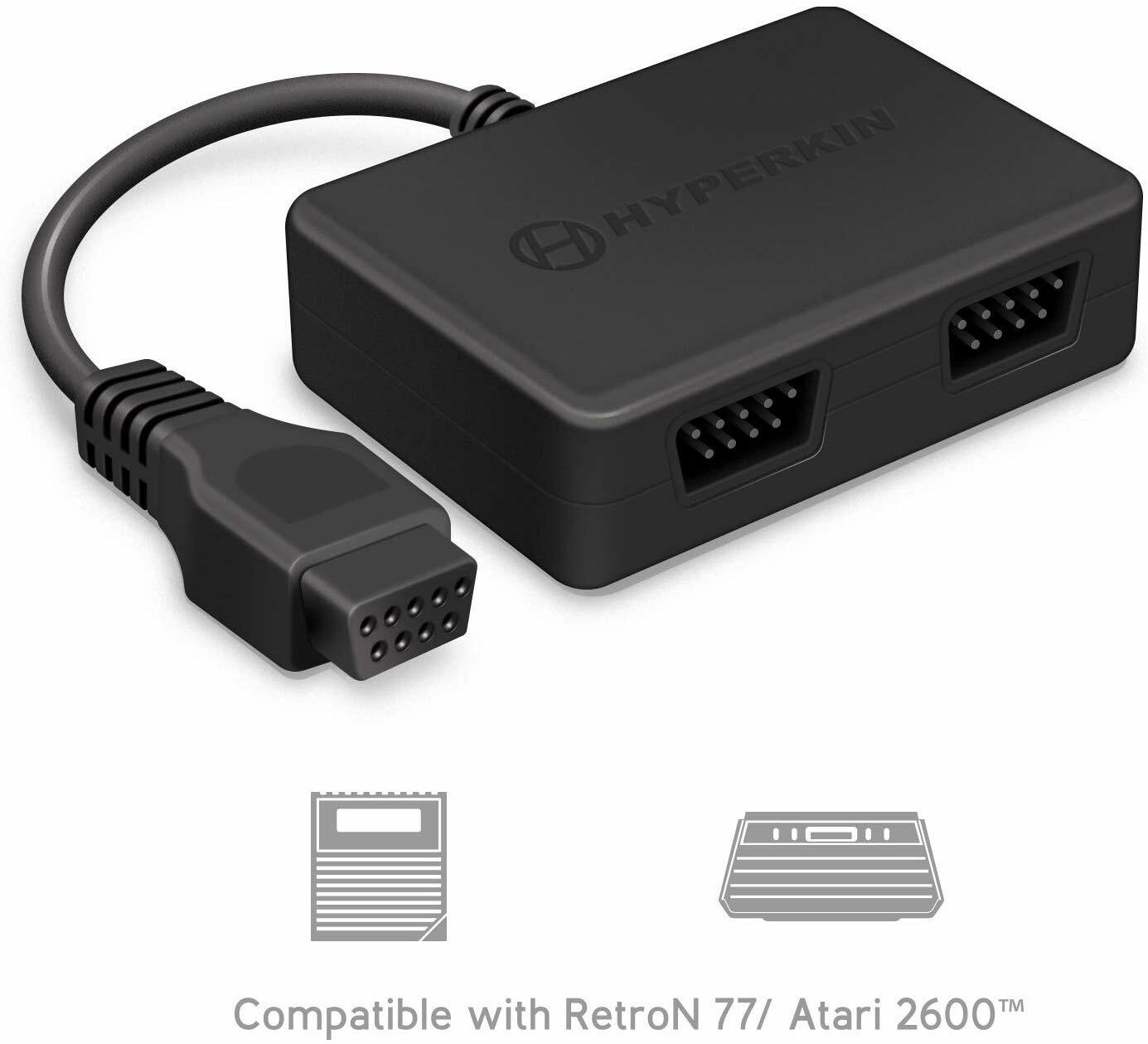 Hyperkin Ranger Adapter for Multiple Paddles Controllers RetroN 77/Atari 2600