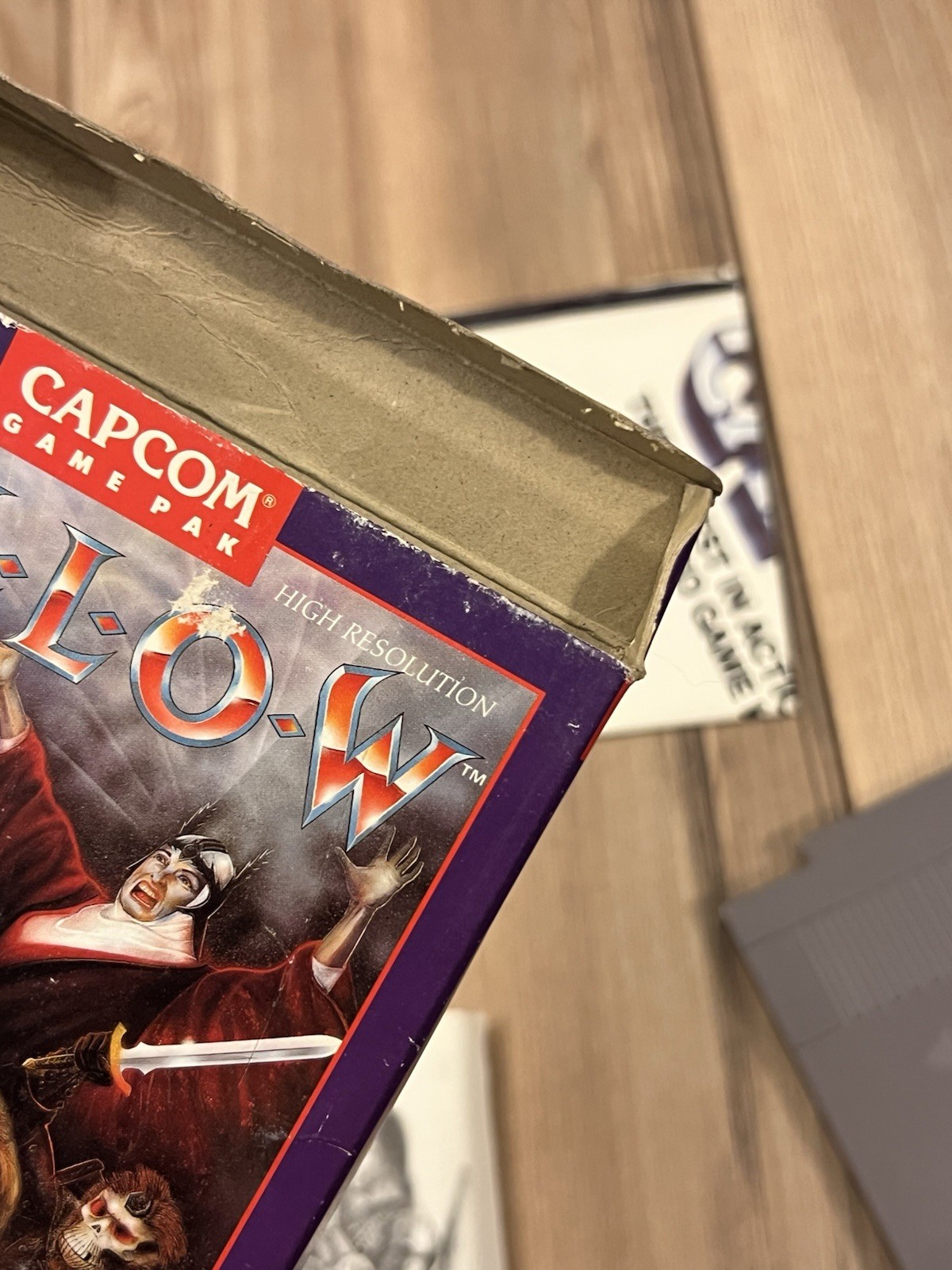 Willow (Nintendo NES, 1989) CIB Complete w/ Poster Tested Works Capcom