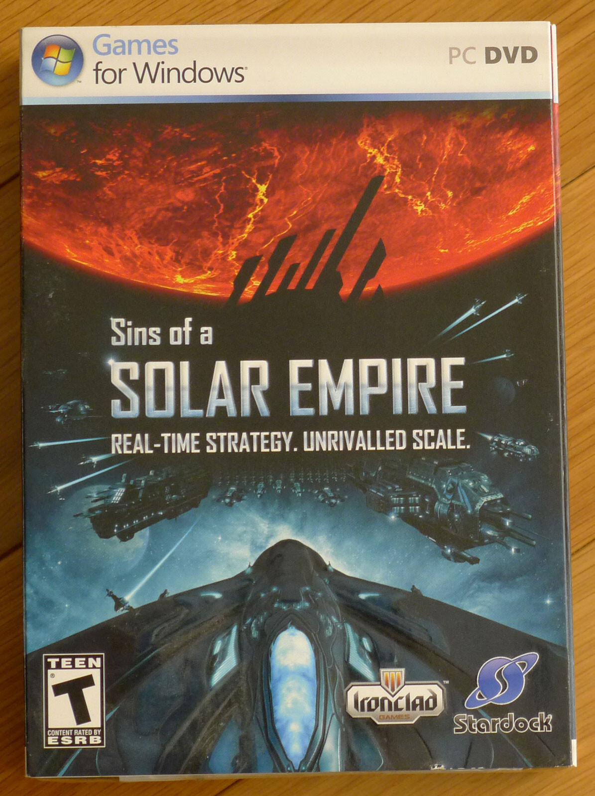 Sins of a Solar Empire PC Games for Windows NIB New Sealed Ironclad