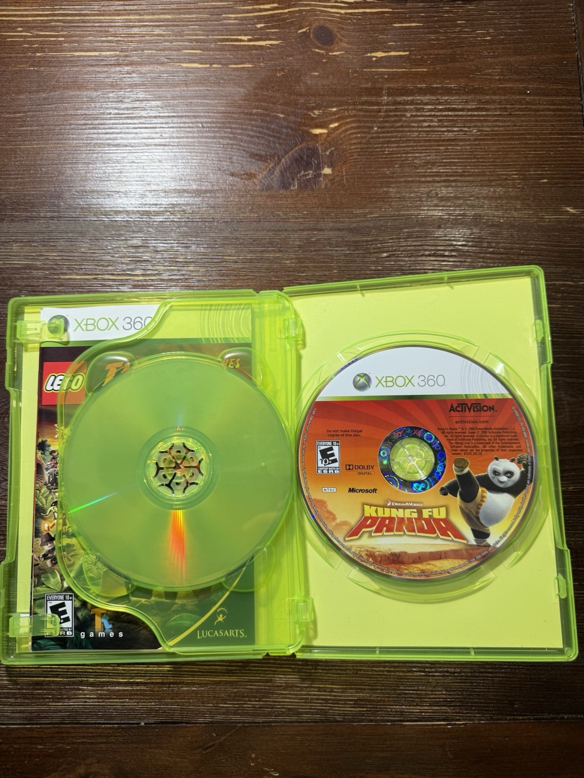 LEGO Indiana Jones: The Original Adventures & Kung Fu Panda Xbox 360