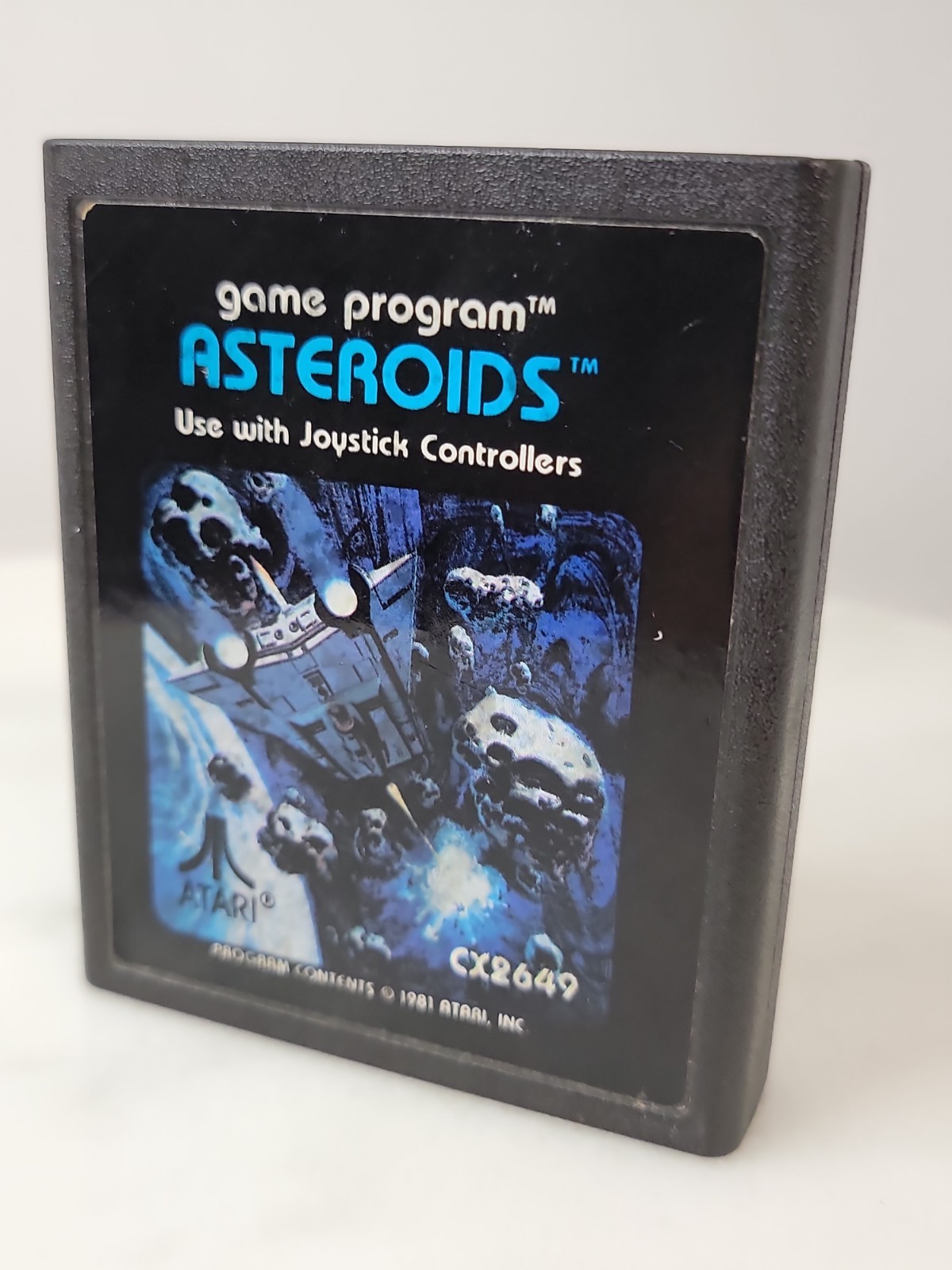 Asteroids – Atari 2600 – Cleaned & Tested Video Game 1981 CX2649