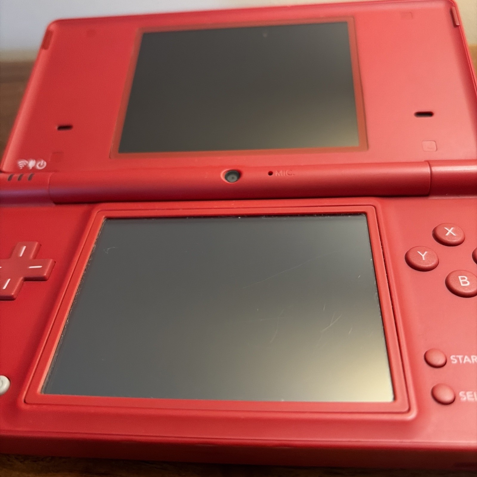 Nintendo DS Red Tested & Working NO STYLUS , NO CHARGER