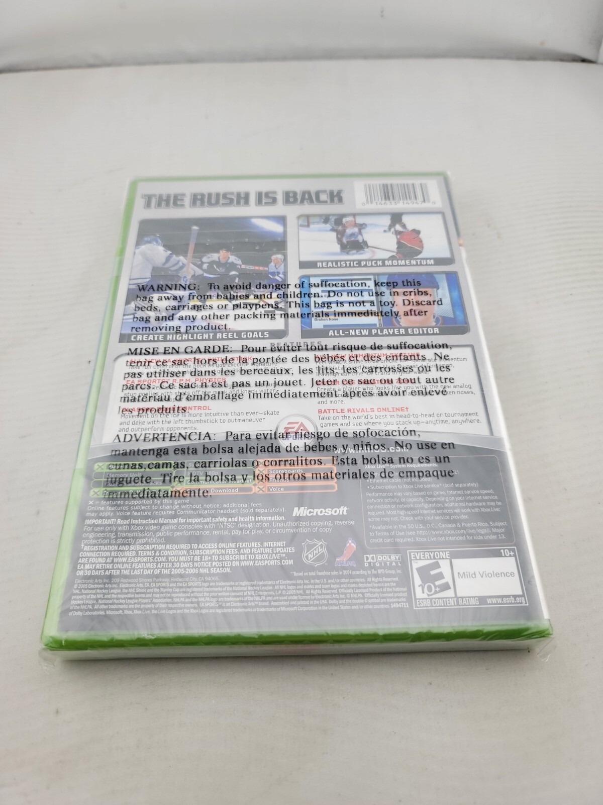 NHL 06 for Microsoft XBOX Brand New Factory Sealed