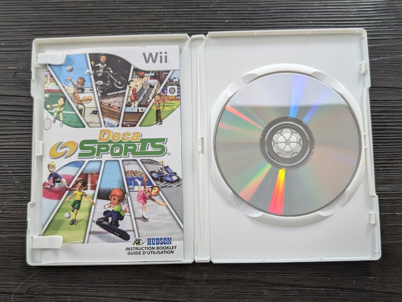 Nintendo Wii Deca Sports Hudson Mixed Sports Game with Manual Included
