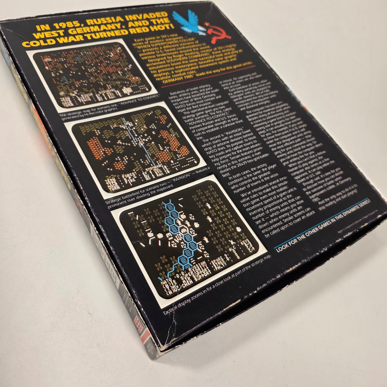 Germany 1985 When Superpowers Collide • Strategic Simulations c. 1982 • Apple II