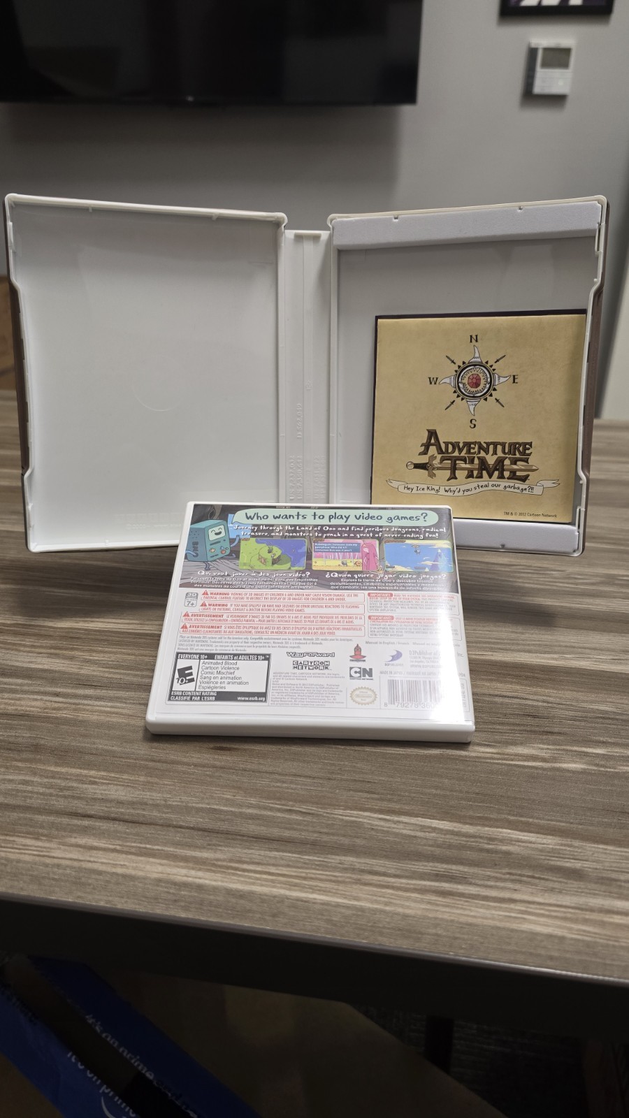 Adventure Time: Hey Ice King Nintendo 3DS Collector’s Edition – No Stylus