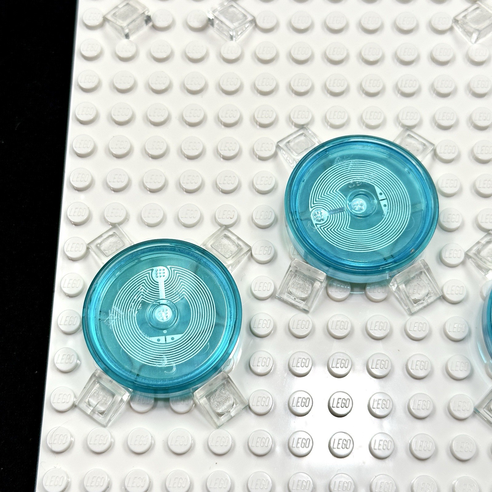 LEGO Dimensions Toy (3) pc Base Disc Tag Only Lot – Ghostbusters – Slimer