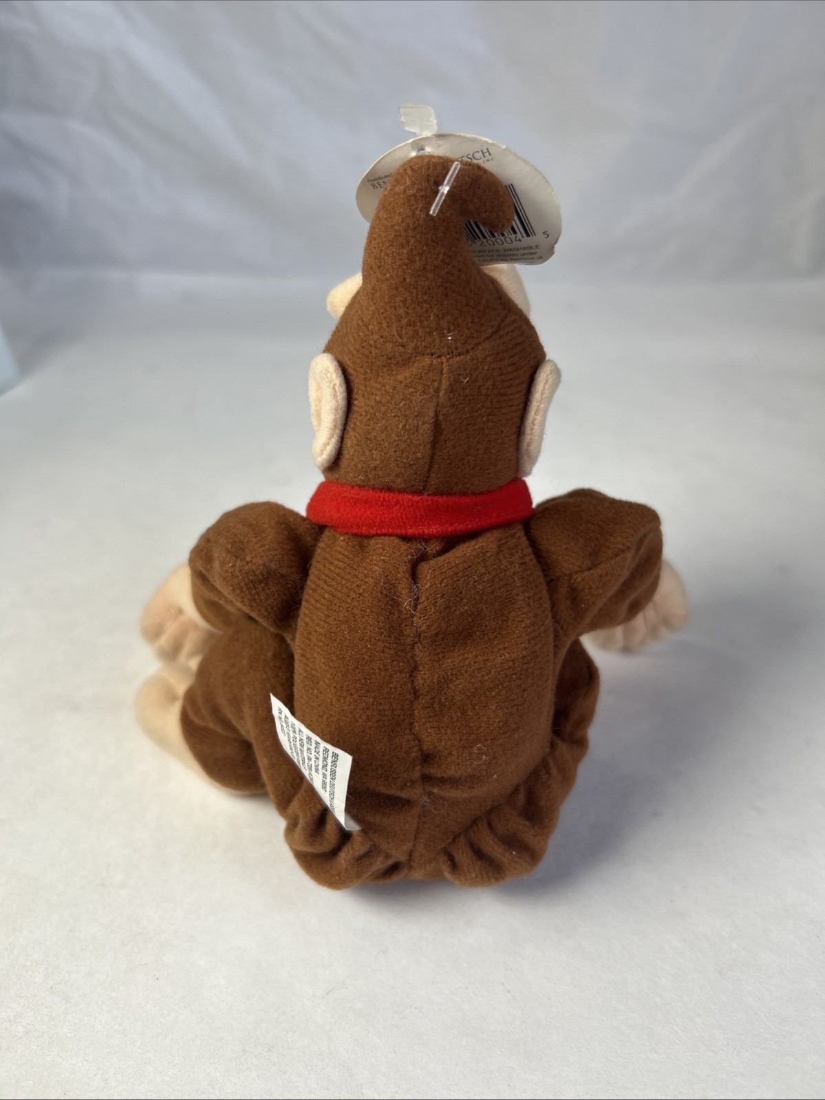 Vintage 1997 BD&A Nintendo Donkey Kong Nintendo 64 Beanie Bean Bag Plush