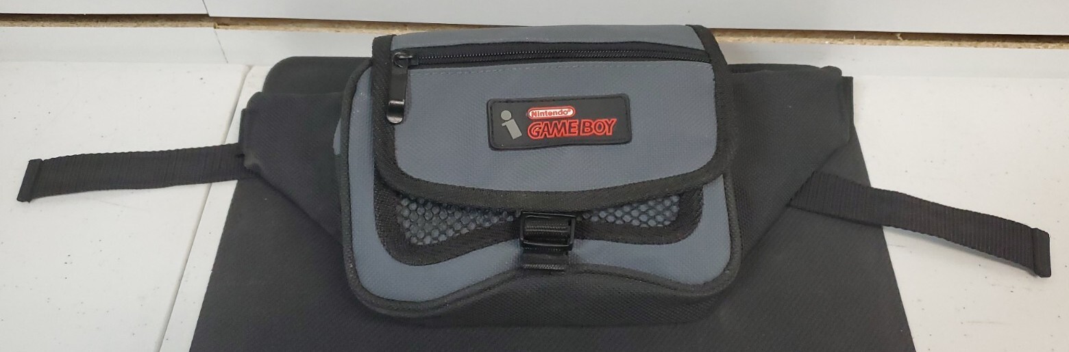 Nintendo Gameboy Carrying/ Travel Case – Fanny Pack Style & Silicone GBA Case