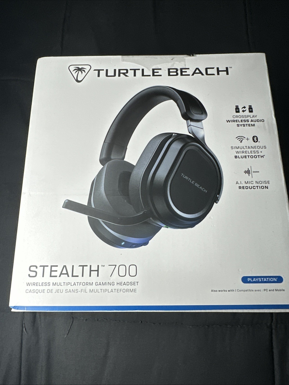 Turtle Beach Stealth 700 Gen 3 Gaming Headphones Black, PlayStation