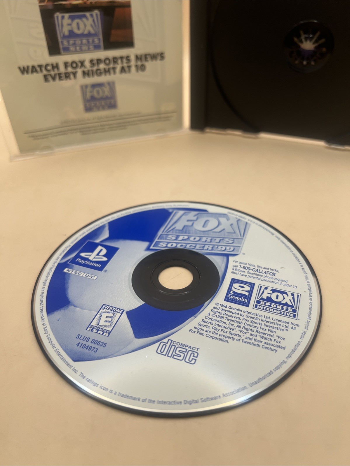 Fox Sports Soccer ’99 (Computer PC, 1998)