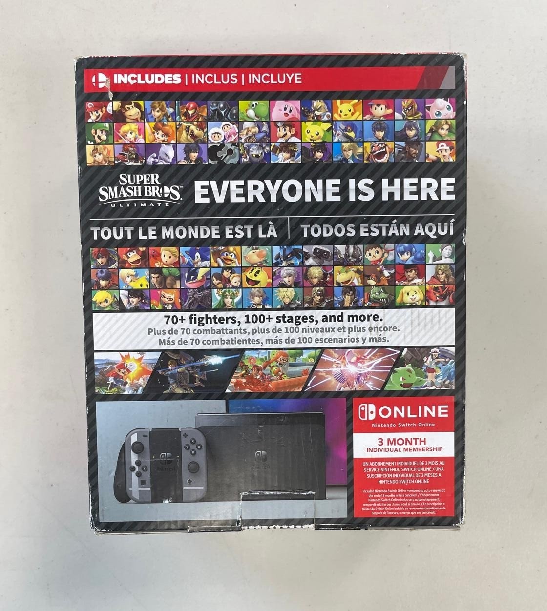 Nintendo Switch (OLED Model) Super Smash Bros. Bundle