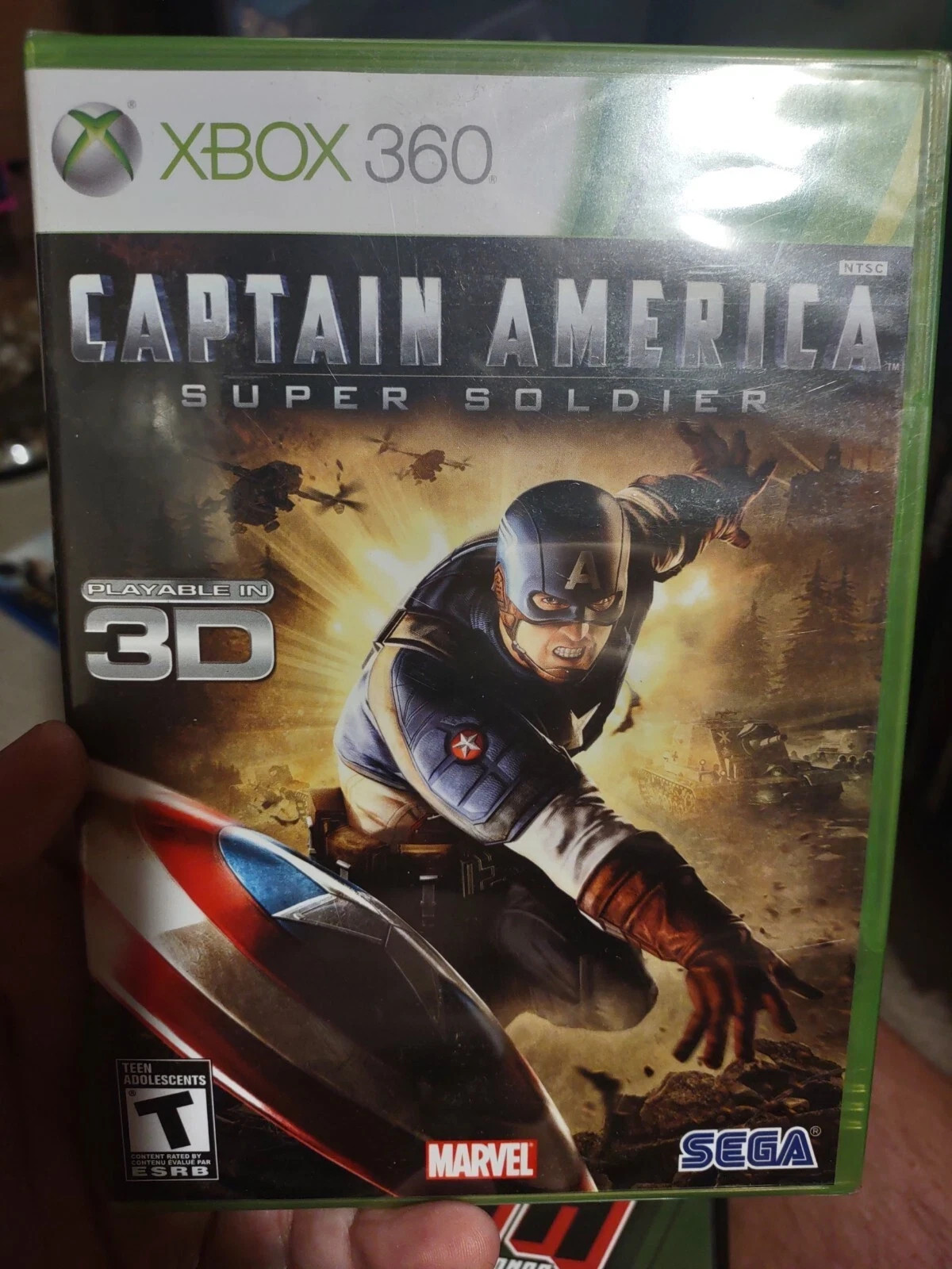 Captain America Super Soldier Microsoft Xbox 360 brand new sealed rare