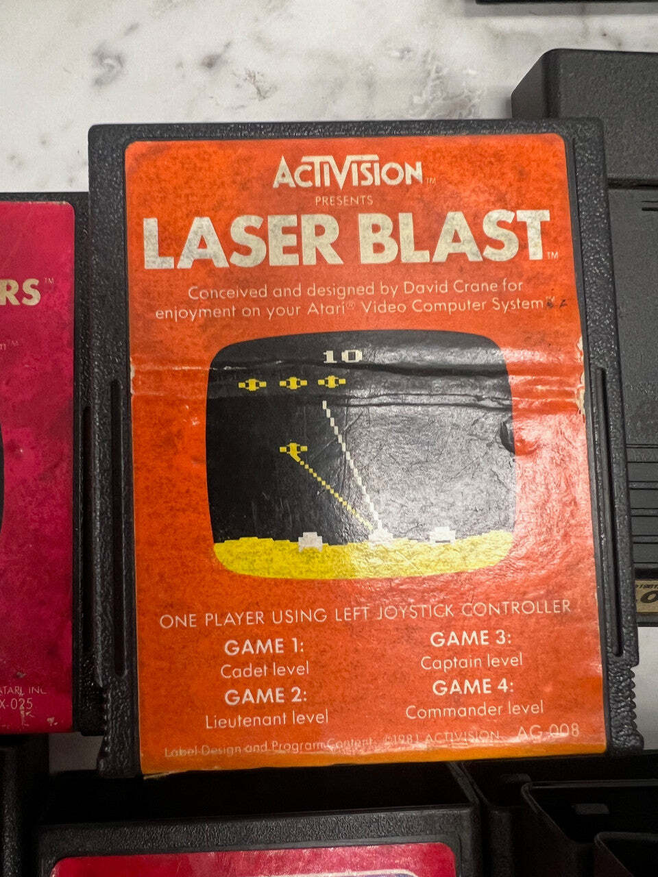 Laser Blast Atari 2600 DU72924