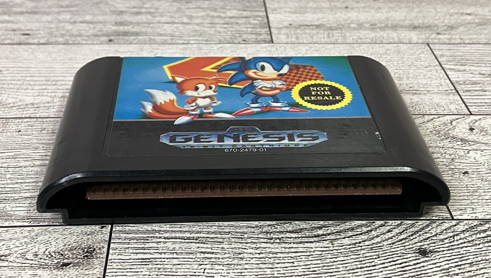 Sonic the Hedgehog 2 (Sega Genesis) – Tested – Not For Resale – Authentic