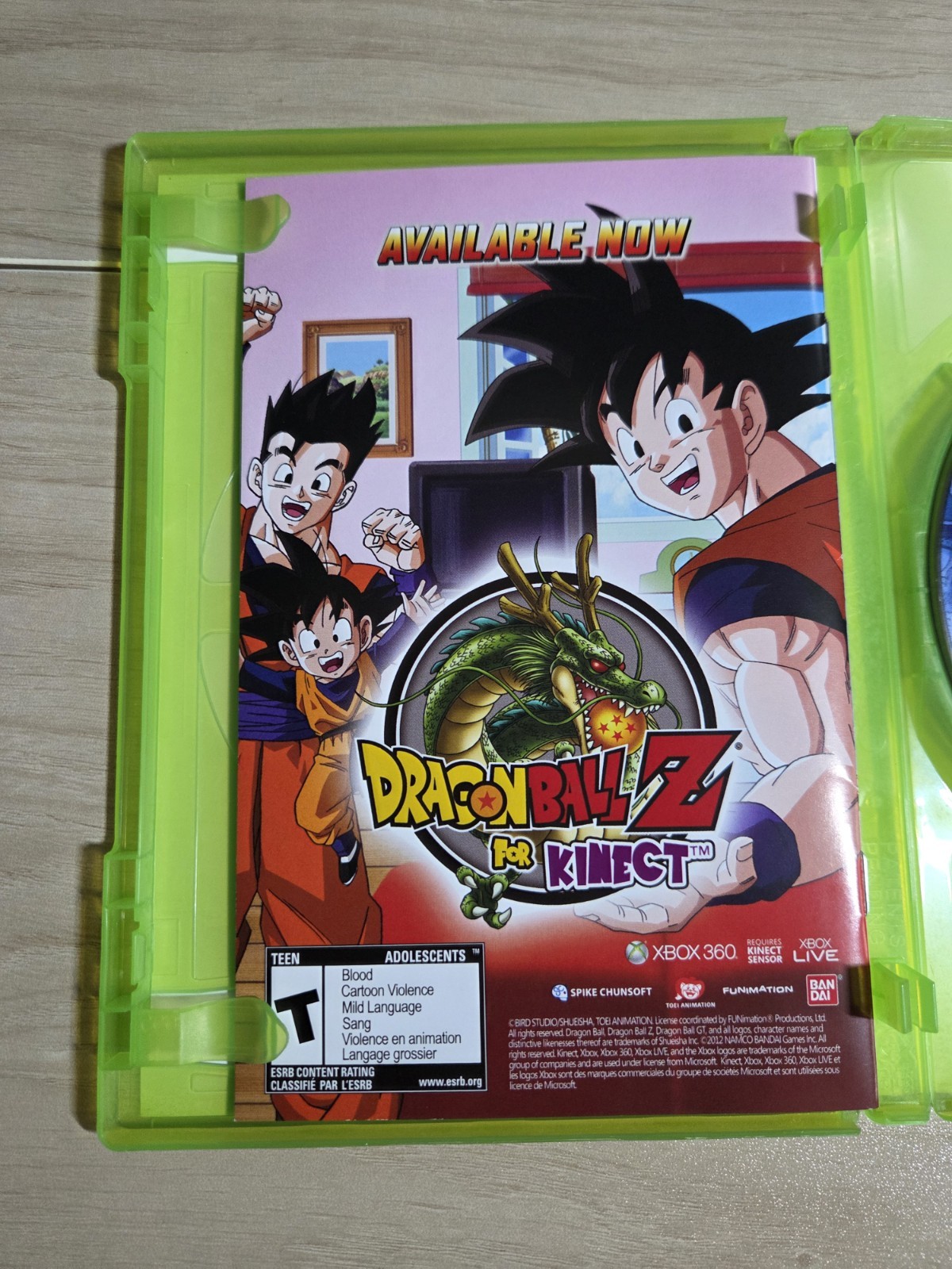 Dragon Ball Z: Budokai HD Collection -Xbox 360 (2012) CIB Tested & Working