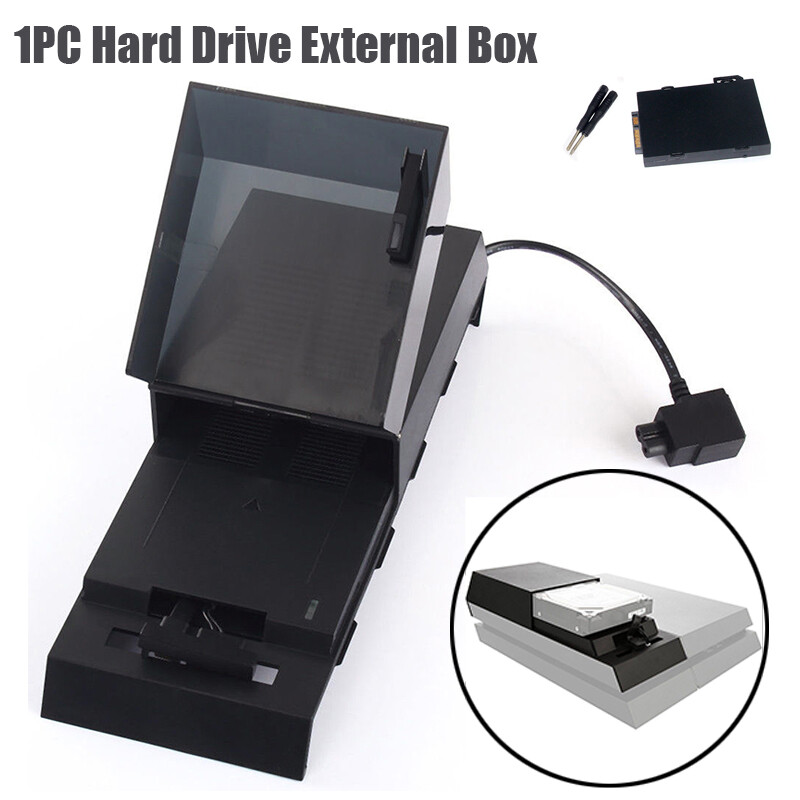 For Playstation4 PS4 2.5in 3.5in 2TB Capacity Data Bank Hard Drive External Box